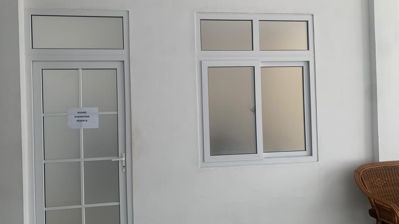 Ruang karantina peserta