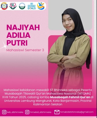 Dokumen prestasi Najiyah Adilia Putri