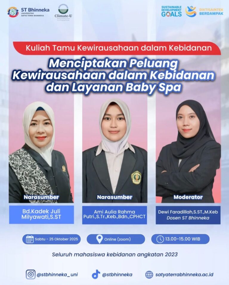 Kuliah Tamu: Menciptakan Peluang Kewirausahaan dalam Kebidanan dan Layanan Baby Spa