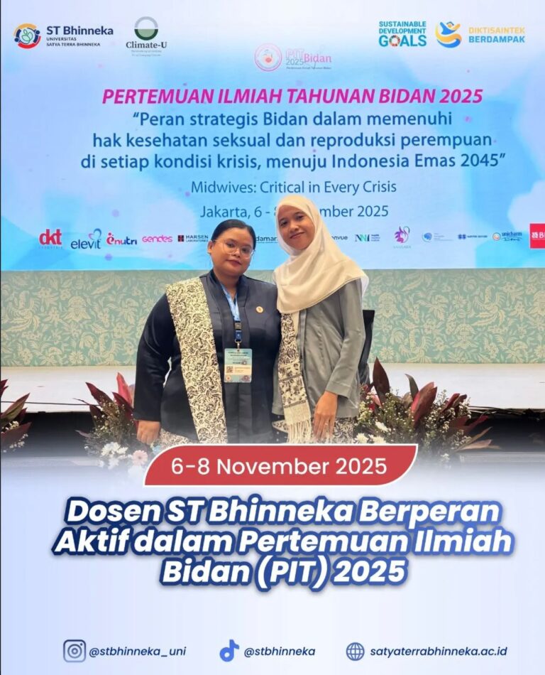 Dosen ST Bhinneka Berpartisipasi Aktif dalam Pertemuan Ilmiah Tahunan Bidan 2025