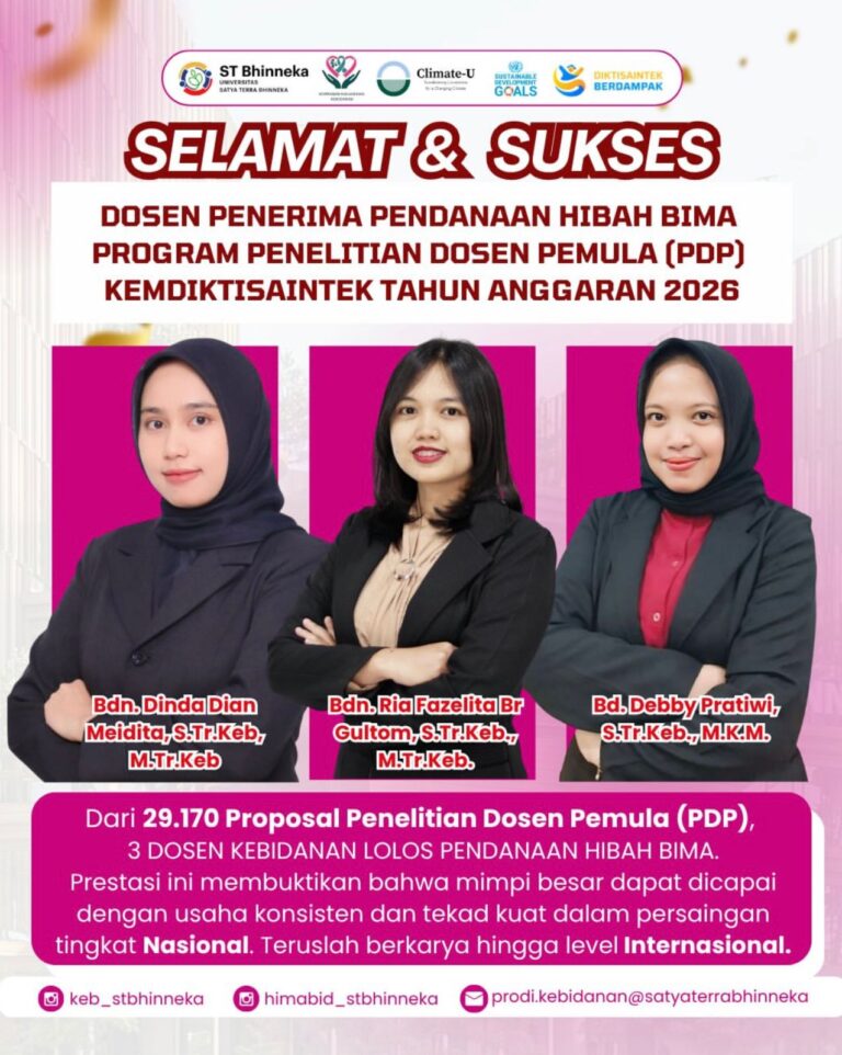 Selamat dan Sukses kepada Dosen Penerima Pendanaan Hibah BIMA Program Penelitian Dosen Pemula (PDP) Tahun Anggaran 2026