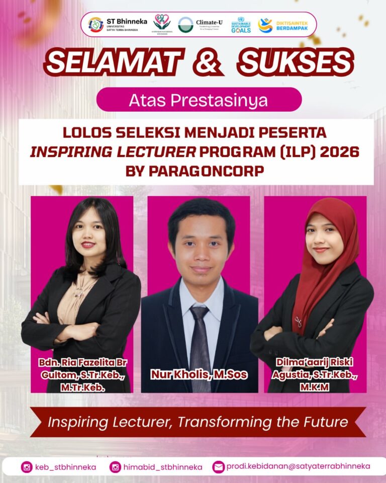 🏆 PRESTASI MEMBANGGAKAN: TIGA DOSEN D3 KEBIDANAN LOLOS INSPIRING LECTURER PROGRAM (ILP) 2026